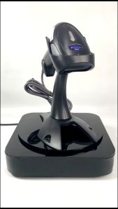 BARCODE SCANNER SHARKPOS BS-2108A 1D AUTOSCAN LABEL KODE BATANG STAND