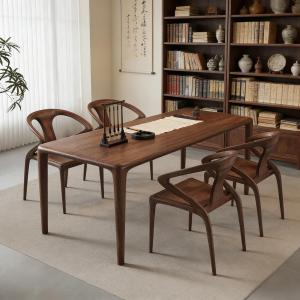 Versatile Retro Walnut Dining Table