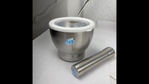 TORI HOME SUS304 Mortar & Pestle 15cm | Stainless Steel Masher | Heavy Duty Lesung Steel ( Lesung Batu ) mortal SUS 304