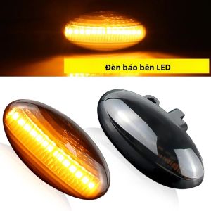 2 Đèn Xi Nhan LED Bên Hông Cho Peugeot 307 206 407 107 Citroen C1 C2 C3 Jumpy Đèn Xi Nhan Động Tuần Tự 6325G3
