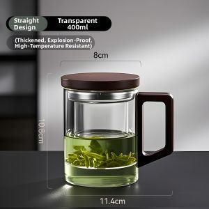 GIANXI | Premium Business Tea Separation Water Cup with Handle