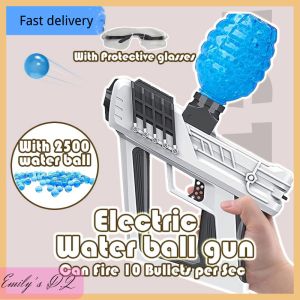 Automatic electric gel ball spray goggles perfect cosplay prop toys
