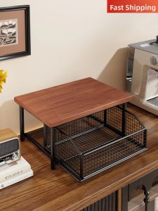 WUBUWEI | Coffee Machine Drawer Style Storage Shelf Kitchen Counter Organizer