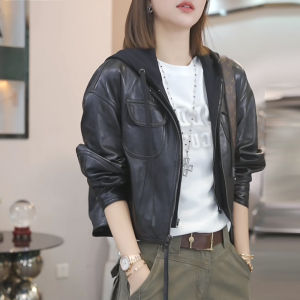 Shalldoer | Black Thick Short Long Sleeve Baseball Jacket Cozy Retro Loose Biker Style