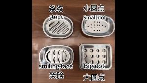 EMPIRICAL Double Layer Soap Dish Drainable Stainless Steel Soap Box Fashion Storage Rack Bathroom Kitchen Sink Organizer