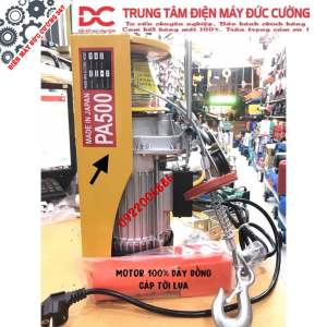 Máy tời - máy tời điện - máy tời điện 500kg
