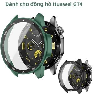 Đồng Hồ Huawei Watch GT4 Bảo Vệ Toàn Diện Kính Cường Lực Bảo Vệ Màn Hình Vỏ Ốp Lưng 46mm 41mm Phụ Kiện Đồng Hồ