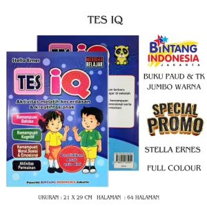BUKU TK JUMBO -  TES IQ UNTUK PAUD DAN TK