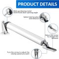 2 Set Heavy Duty Pneumatic Closer,Soft Closing Automatic Door Closer Adjustable Speed Positioning Door Stop,Door Holder Hardware. 