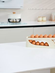 𝗛𝗢𝗩𝗘𝗟𝗦𝗛𝗢𝗣 Tempat Teluar Ayam Sekat Egg Storage Organizer Aesthetic Wadah Penyimpanan 2 Tingkat Susun