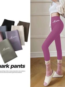 กางเกงขนแกะสองด้านสําหรับผู้หญิงกางเกงในเก็บความร้อนเอวสูงเหมาะสําหรับฤดูใบไม้ร่วงและฤดูหนาวไม่มีกางเกงไม่มีตะเข็บ