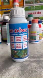Phân Bón Trung Lượng Nano Đồng 450ml Siêu Sạch Các Bệnh Gỉ Sắt Loét Sẹo Thán Thư Thối Nhũn Rửa Vườn