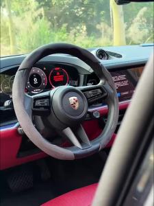 Vỏ Bọc Vô Lăng Thể Thao Bằng Da Lộn Fiat Chống Trơn Trượt Bền Bỉ Kiểu Lắp Ráp Nhanh Dành Cho Các Mẫu Xe 500 Panda Pandina Tipo Egea Strada Pulse Cronos Mobi Argo Fiorino Ducato Toro Doblò 500X 600