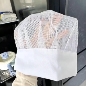 Mesh Chef Hat Chef Hat Mesh Top Chef Hat Food Breathable Mesh Work Hat Catering Services Work Cap