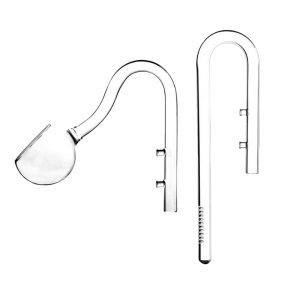 13mm/17mm High Borosilicate Glass Aquarium Inflow/Outflow Pipe - Fish Tank Filter Tube for Freshwater Saltwater & Planted Tanks