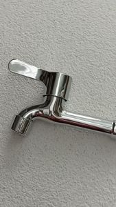 [ VIENA ] Kran Air Tembok Taman Panjang Keran Kamar Mandi 1/2" Inch Engkol Anti Karat 6085