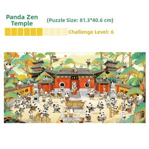 MAODETIANKONGZHICHENG | Chinese Style Sky City Cat Themed 1000 Piece Jigsaw Puzzle