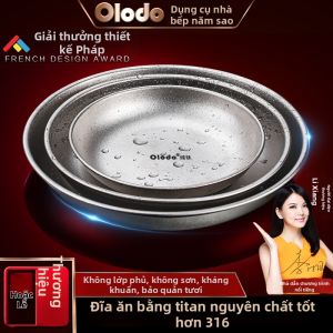 Olodo | Đĩa Titanium Sạch Dùng Cho Nướng Ngoài Trời