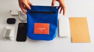 PUNKSTAR Waterproof Pouch Purse Pouch Bag with Zipper for Beach Swimming Kayaking and Outdoor Water Sports