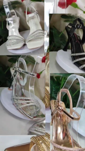 Korean leisure/wedding high heels sandals pointed 3Inch (quality shoes) 2025.01