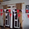 BENDERA SEGITIGA KECIL WARNA WARNI BUAT PERLENGKAPAN PESTA PANJANG ±4METER. 
