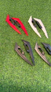 1pair Motorcycle Winglets Motorcycle Front Side Spoiler Aerodynamic Wing set Motorcycle Fixed Wind Wing Decoration
