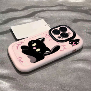 Scared Cat Creative Protective Phone Case for  15 14 New Premium 13/12 Cartoon 11/8/7 Soft Shell Anti-Fall Personality