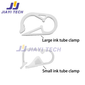 10pcs Printer Plastic Ink Tube Clamps for Large Format Inkjet Printer Hose Switch CISS System Ink Pipe Clip Ink Tube Clamp