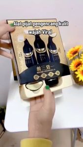 Alat Pijat Wajah Elektrik  3 in 1 Facial Massager Pemijat Pengencang Kulit Wajah
