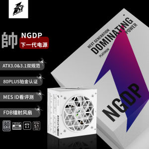 1stPlayer NGDP Platinum 1000W Fully Modular ATX3.0&3.1 Desktop Computer Power Supply FDB E-Sports Ready High Efficiency