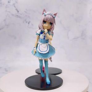 Bandai | 18CM NEKOPARA Anime Figure - Chocolate And Vanilla Cute Stand PVC Model Toy Collection Decoration Ornaments for Fans
