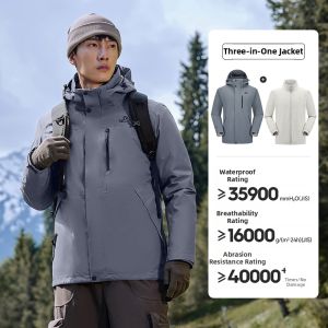 PELLIOT | Three-In-One Hiking Climbing Jacket