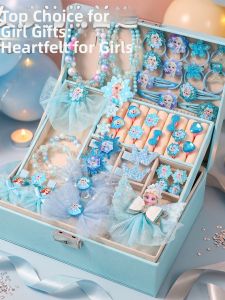 ENEN | Birthday and Holiday Gift Princess Style Girls Hair Accessories Set