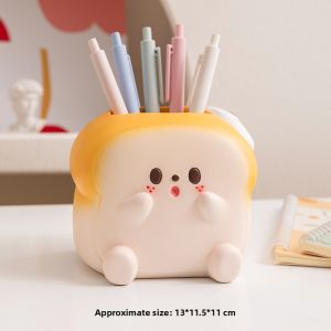 KAQIAO | Cute Cartoon Desk Decor Organizer Super Large Capacity