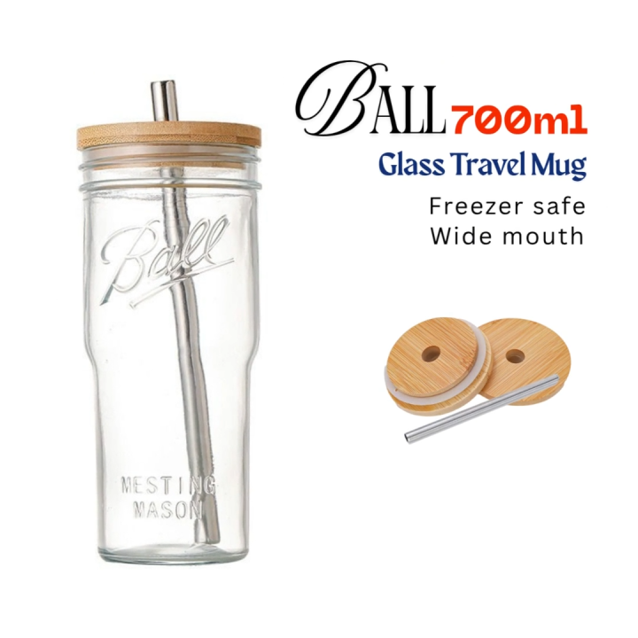 ball-glass-travel-mug-with-straw-and-lid-cover-smoothie-boba-and-iced