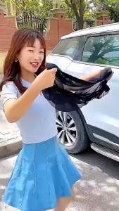 Car Rear Side Window Sunshade UV Protection Foldable Curtain Mesh Shield Mosquito Prevention Privacy Sunshine Block Summer Acces