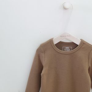 Childrens Candy Color Long Sleeve round Neck T-Shirt Girls Slim Fit Base Shirt Baby Autumn Pure Color Korean Style Cotton Tee