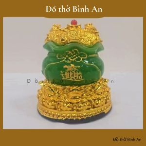 Túi tiền Hoàng Kim Bảo chiêu tài hút lộc - Đồ thờ Bình An - Decor phong thủy