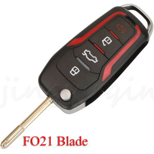 JYQ new Remote Car Flip Key 315Mhz 433Mhz For Ford F150 Explorer Focus Edge Escape Ranger Mustang Flex Mercury Lincoln
