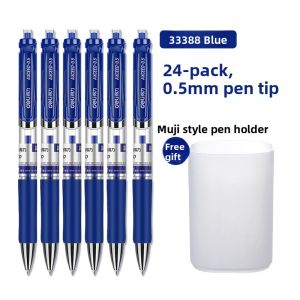 Push-button Black Ballpoint Pen 0.5mm