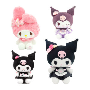 Genuine Sanrio Plush Toys Stuffed Dolls Kuromi My Melody Room Plushies Pillow Ornaments Stuffed Doll Childrens Holiday Gifts