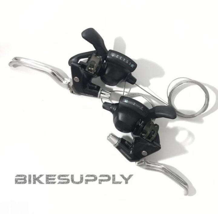 Dura Ace Brifter 3x7 Shifter Brake Lever Sepeda Merk Shimano