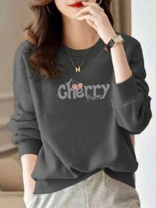 ลดราคาพรีเมี่ยม Thin เสื้อสเว็ตเชิ้ต ผู้หญิง สไตล์เกาหลี คอกลมแขนยาว เสื้อท่อนบน เสื้อแจ็คเก็ต อินเทรนด์ Anti-Aging