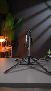 MIXIO A81 Quadpod 180CM Tripod Tongsis Bluetooth Premium Selfie Stick 1.8M