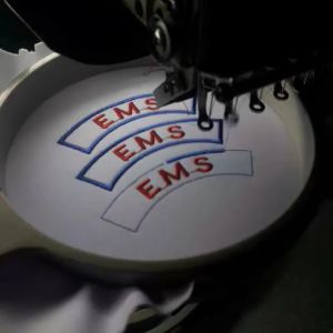 อาร์มปัก กู้ชีพ กู้ภัย EMS 3x9 cm ปักแน่น เน้นคุณภาพ คุ้มราคา