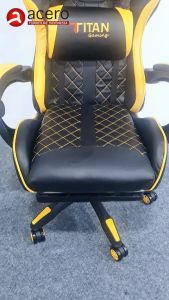 Acero Furniture - Kursi Gaming Titan KG 850 Yellow