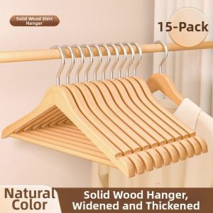 Home Non-slip Scratch-free Wooden Hangers
