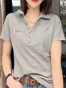 HUAXUNRAN | Fashionable Loose Slimming Short Sleeve T-shirt