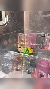 Giá Treo Bàn Chải Kèm Cốc Súc Miệng Gắn Cốc Hút Chân Không Không Khoan Không Dán - Ji Ji Shop