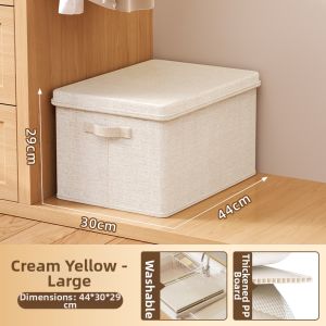 BANGNIMEIJIA | Foldable Clothes Storage Box Layered Organizer